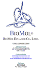 Mobile Screenshot of biomolecuador.com